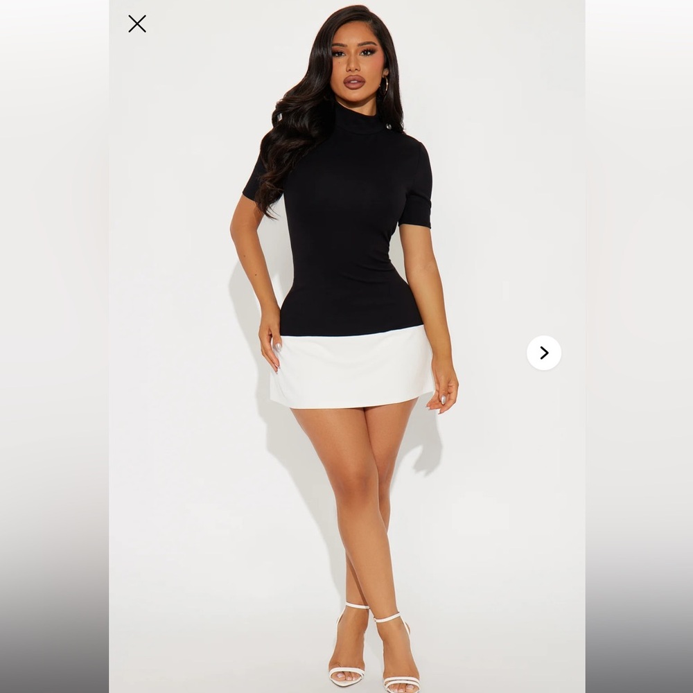 Mod Muse Color Block Mini Dress